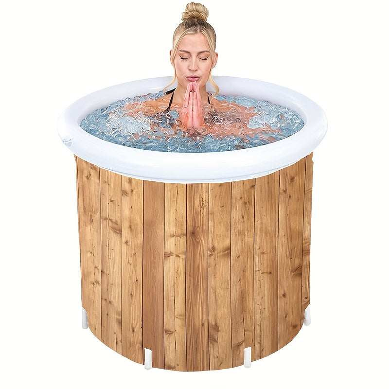 Wooden Ice Bath Tub for Athletes