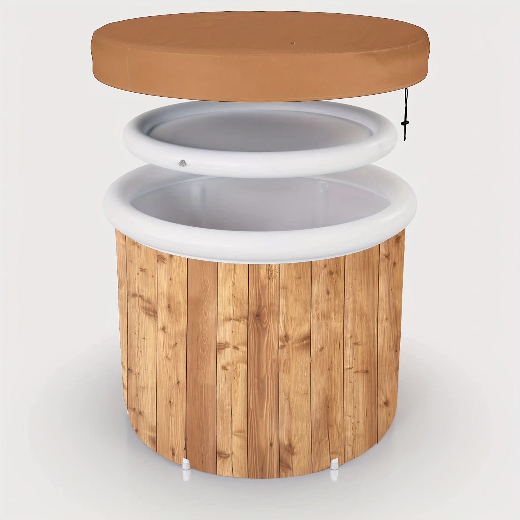 Wooden Ice Bath Tub for Athletes