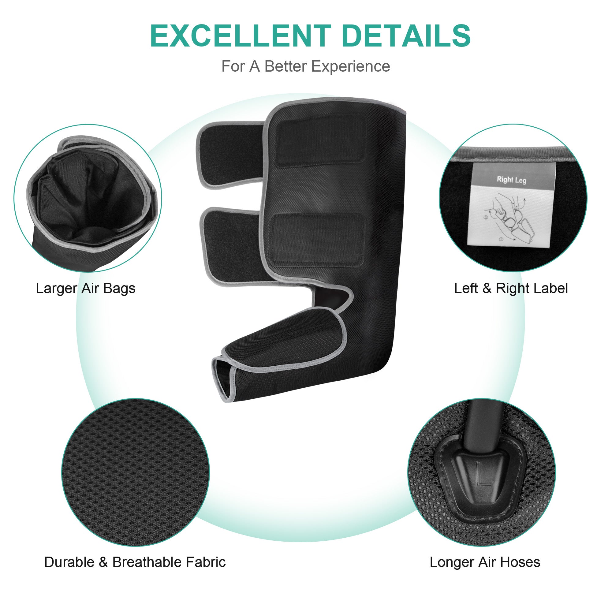 48Medcursor Air Compression Leg Massager