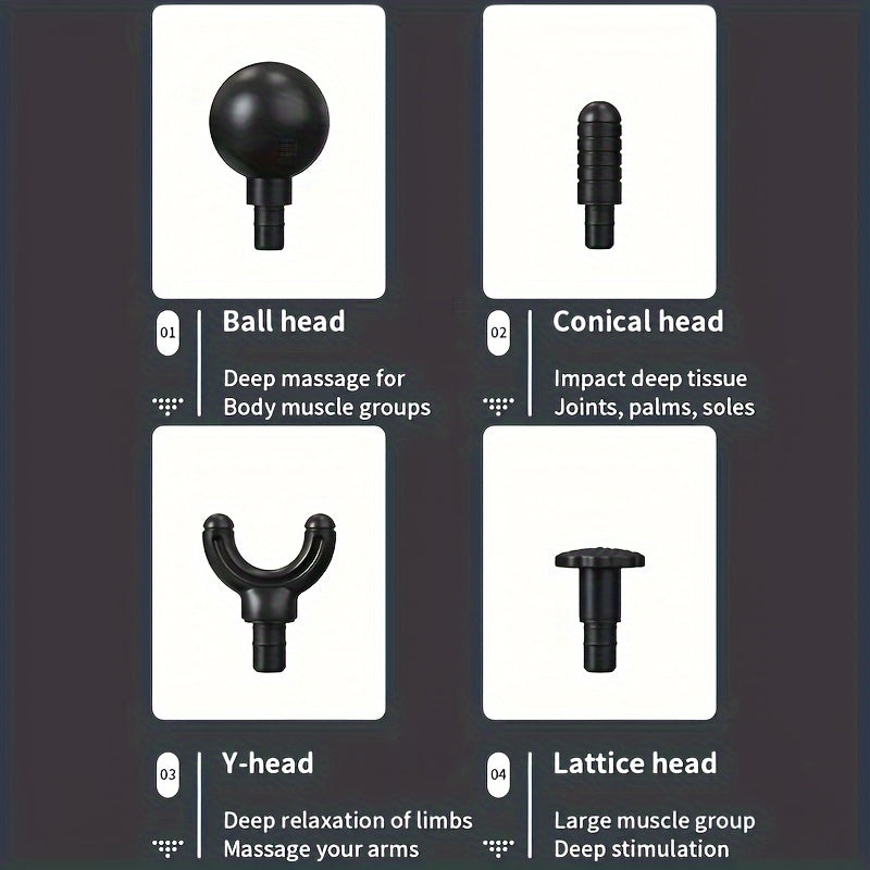 Multi-functional Fascia Electric Massage Gun