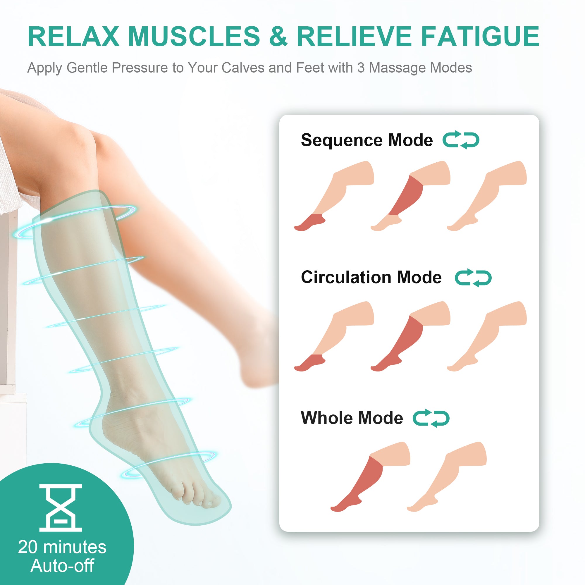 48Medcursor Air Compression Leg Massager