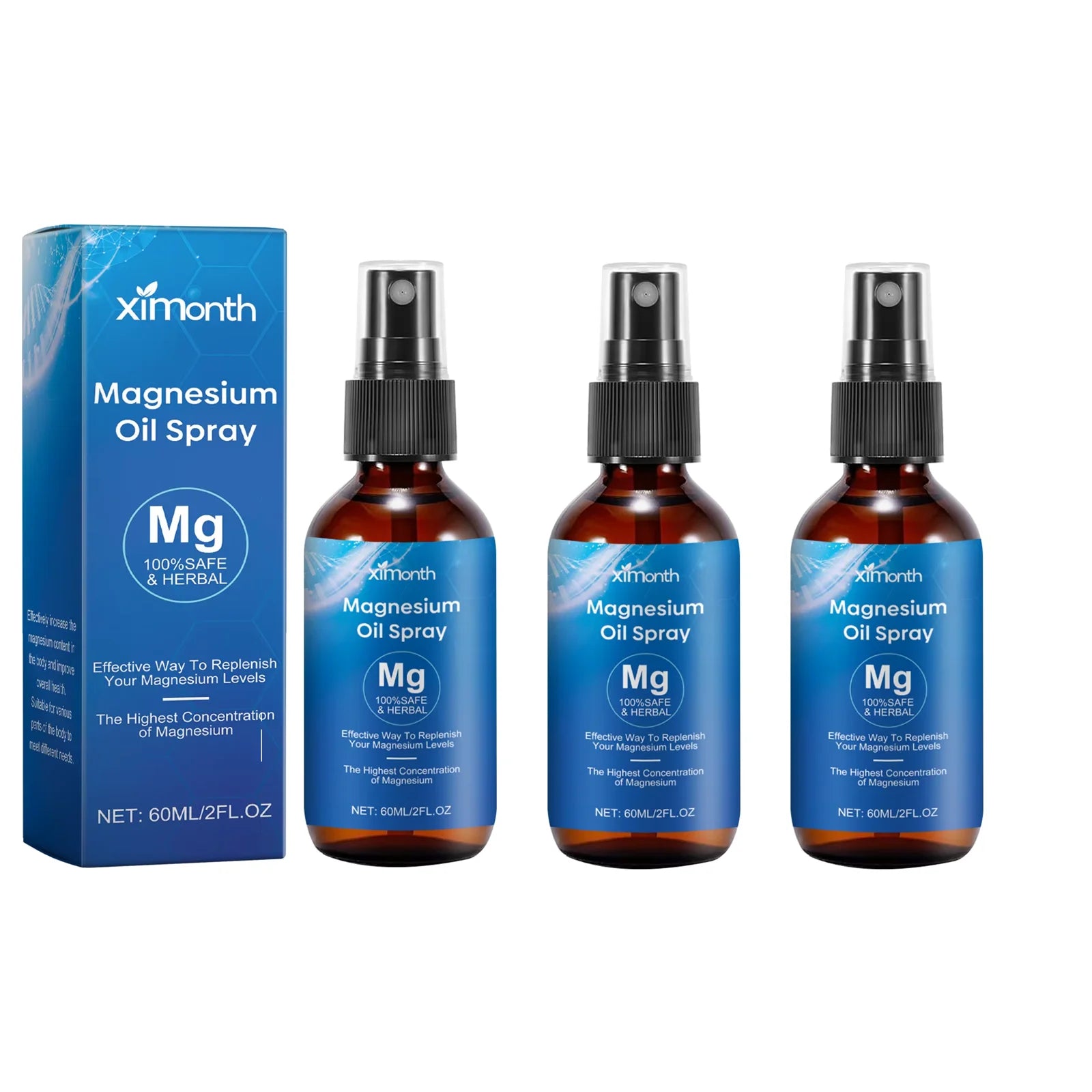 60ml Pure Magnesium Oil Spray