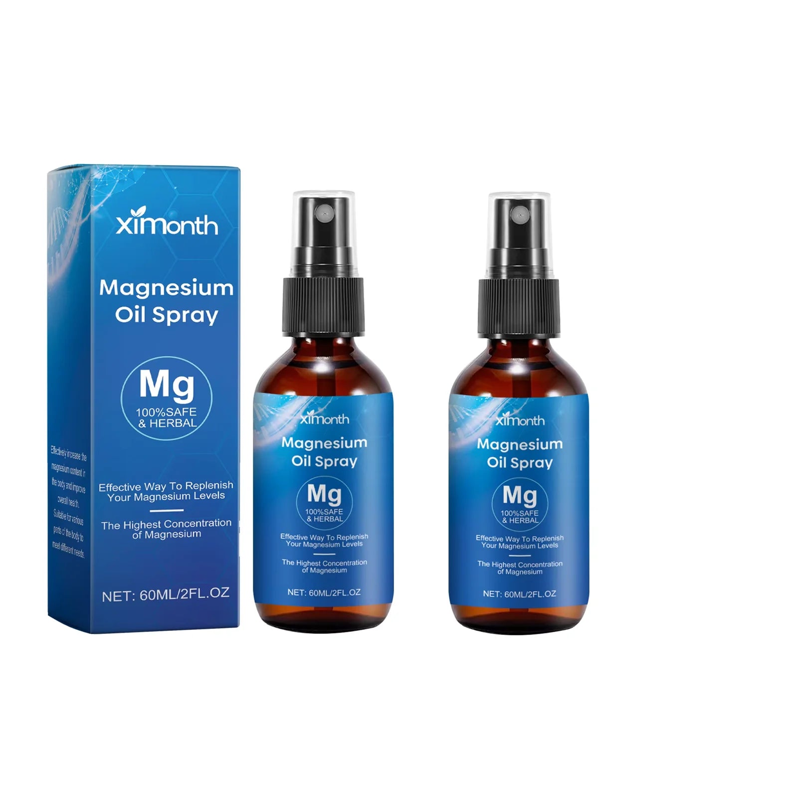 60ml Pure Magnesium Oil Spray