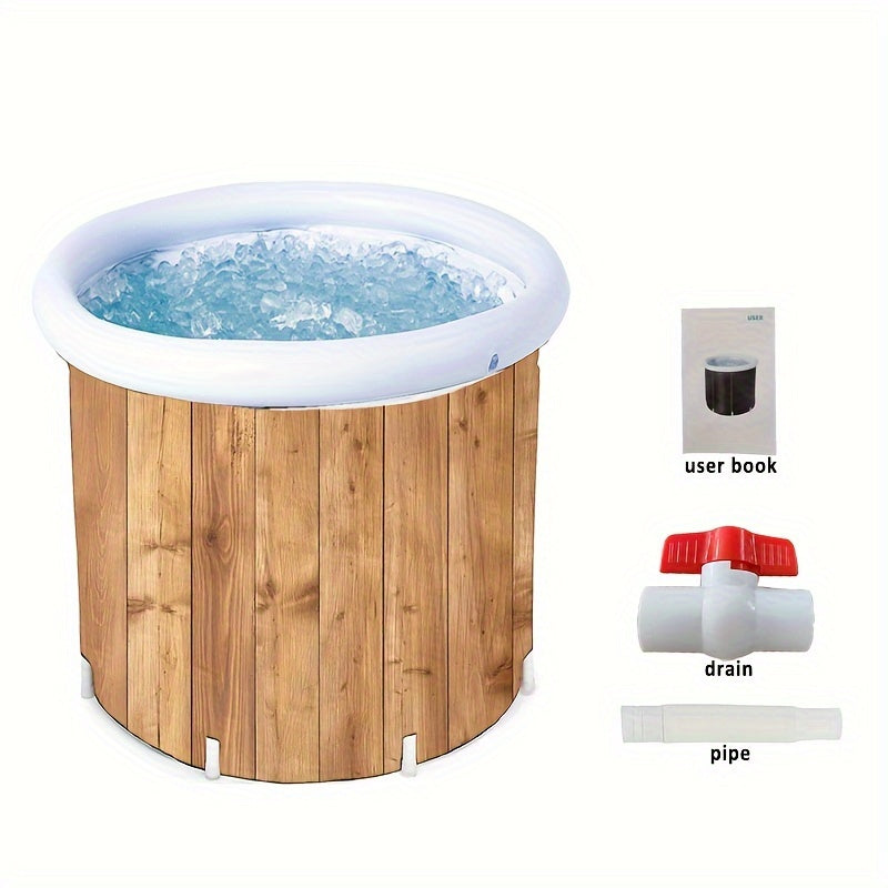 Wooden Ice Bath Tub for Athletes